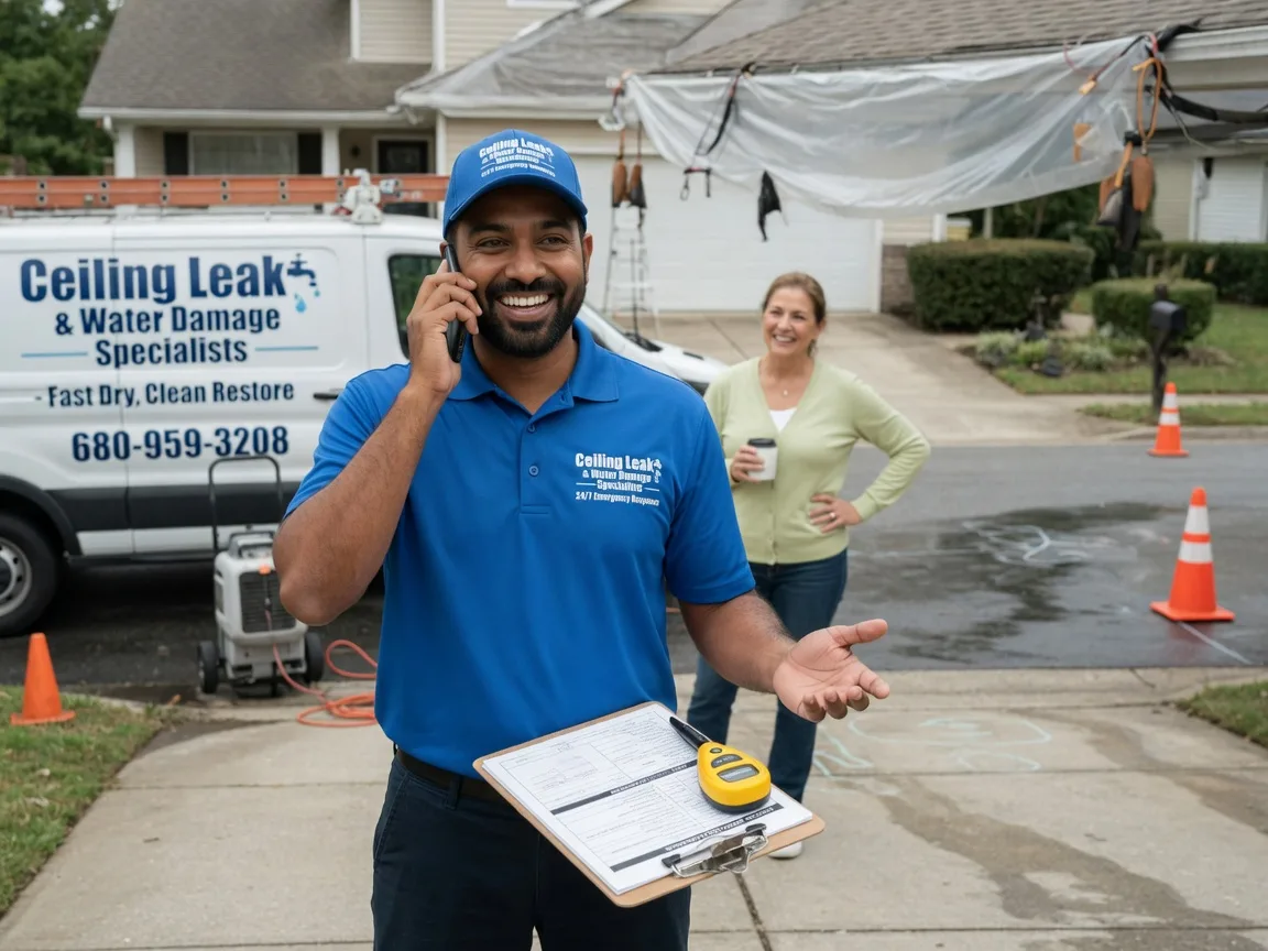 Ceiling Leak Cleanup Bethel, NY FAQs